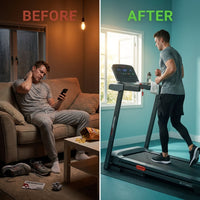 CoreStride SF-T7240 Elite Smart Treadmill — Before & After