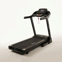 Smart Treadmill Built for Home Fitness, Alloy Steel Frame, Digital Console, Compact Design — Studio Shot