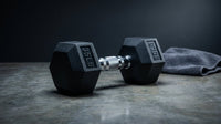 TitanForge Elite Hex 35LB Dumbbell — Lifestyle