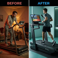 Velocité M5 MAX Smart Treadmill — Before & After