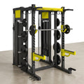 Smith Machine Built for Total Body Training, Counterbalanced Bar, Dual Cable Columns, 11-Gauge Steel Frame