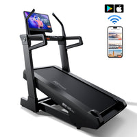 Smart Treadmill Engineered for Home Workouts, Virtual Track Simulation, Advanced Incline Control, Steel Frame