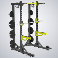Smith Machine Built for Total Body Training, Counterbalanced Bar, Dual Cable Columns, 11-Gauge Steel Frame